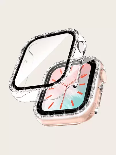 水鑽裝飾保護殼適用於Apple Watch