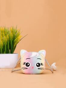 Bolso Cruzado Con Dibujo Animado Para Niñas - Multicolor - Ver 1