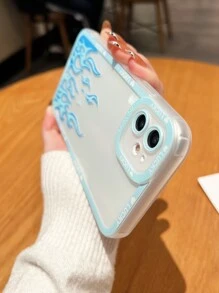 trường hợp điện thoại trong suốt hình lửa - Nhiều màu - Xem 4