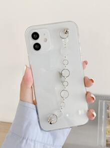 Hộp đựng điện thoại dây đeo tay chuỗi - Trong sáng - Xem 1