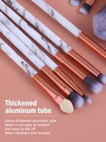 18pcs Makeup Brush Sets Premium Synthetic Hair Eyeshadow Blending Brush Sets Cosmetics Tools For Face And Eyes,Brush Set,Makeup Brush Kit,Make Up Brush Set,Make Up Set Complete,Makeup Brush Set,Complete Makeup Kit,Brush Kit,Brushes Makeup Set,Makeup Gift Set,Set - Light Grey - View 5