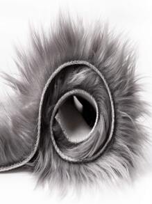 Flauschiger Teppich - Grau - Übersicht 6