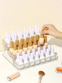 1pc Nail Polish Storage Box - Clear - View 6