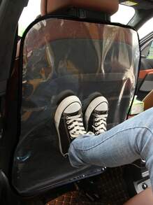 1pc Car Seat Back Anti-kick Anti-dirty Mat - Multicolor - View 1