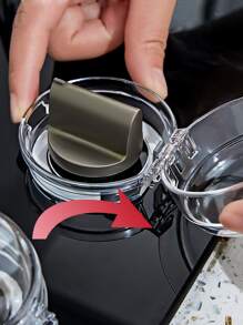 2pcs Random Gas Cooktop Switch Protection Cover, PP Cooktop Switch Cover For Kitchen