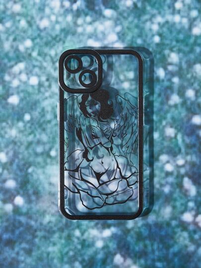 Hellsea Goth Figure Graphic Phone Case, Halloween