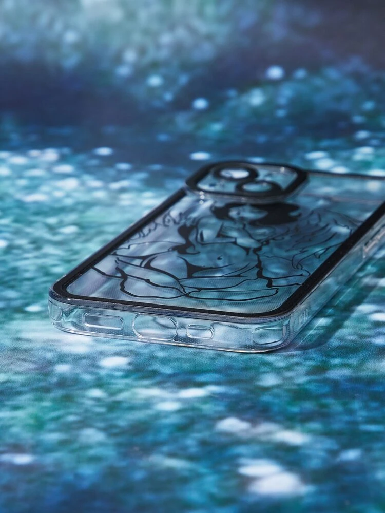 Goth Figure Graphic Phone Case, Halloween