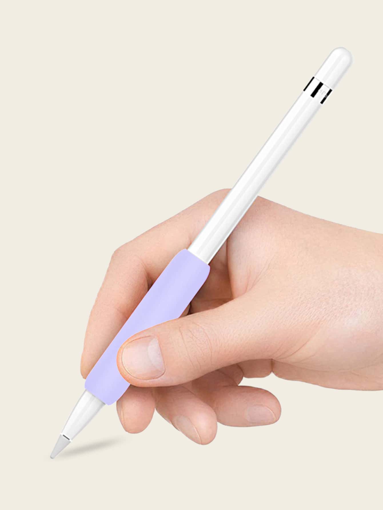 矽膠手柄適用於Apple Pencil - 紫色 - 查看 1