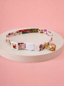 Bell Charm Pet Collar - Multicolor - View 3