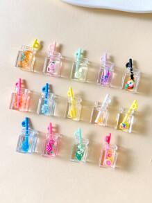 14 cái Ngẫu nhiên Chai Trái cây Tự làm Mặt dây chuyền - Nhiều màu - Xem 2