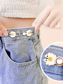 1入組雛菊設計腰扣
