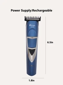 Men Multifunction Electric Hair Clipper - Blue - View 5