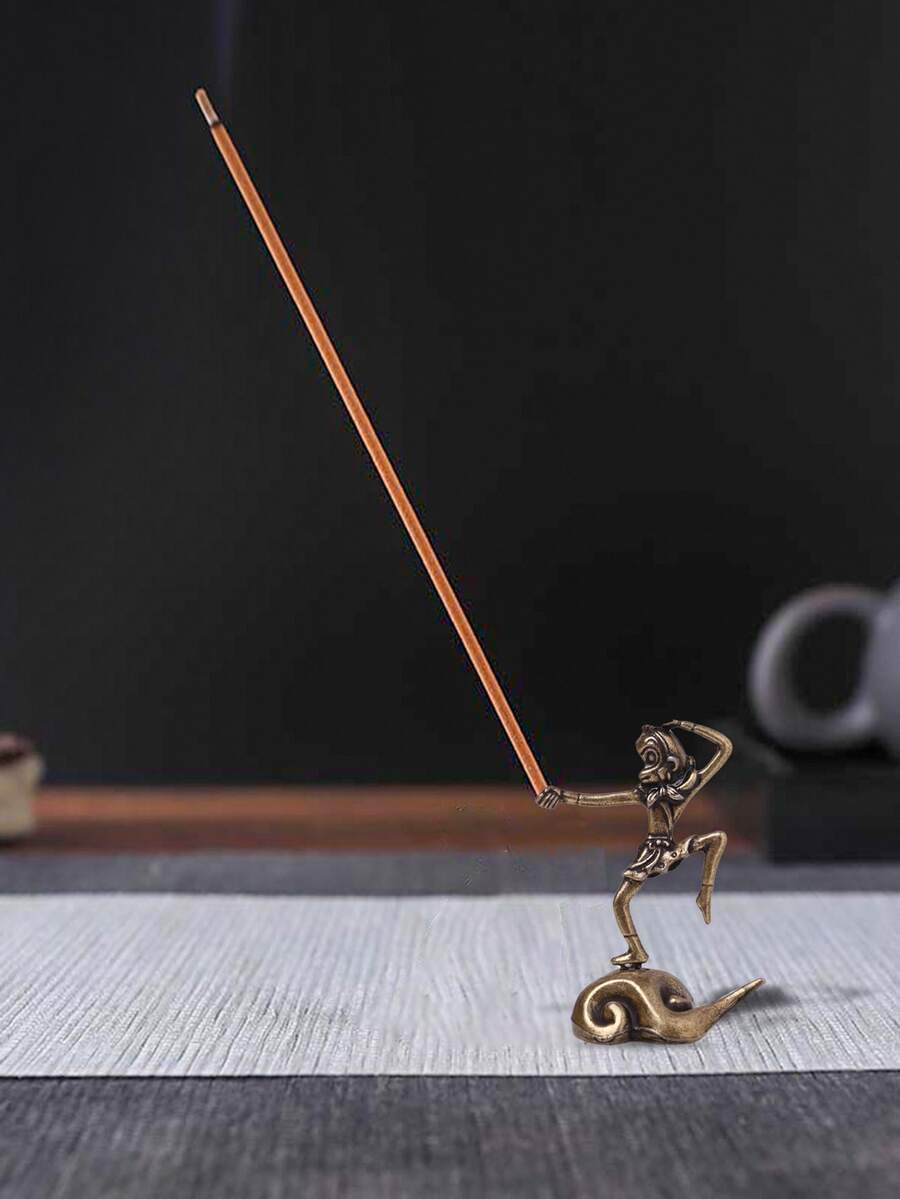 1入組猴形香夾 - 銅色 - 查看 1