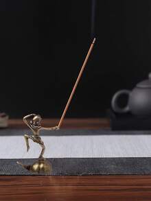 1入組猴形香夾 - 銅色 - 查看 2