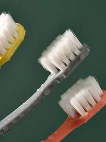 orc 5pcs Portable Toothbrush - Multicolor - View 3