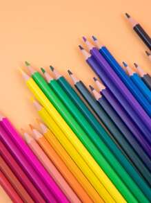 48 piezas Lápices de colores - Multicolor - Ver 2