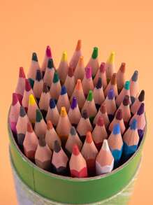 48 piezas Lápices de colores - Multicolor - Ver 6