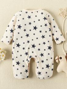 Đồ ngủ Đứa bé Thiên hà - Xanh và trắng - Xem 2