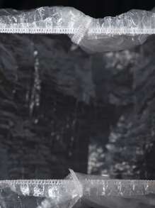 150 piezas Gorro de ducha de plástico transparente desechable (Adecuado para personas con circunferencia de cabeza de alrededor de 42 cm) - transparente - Ver 7