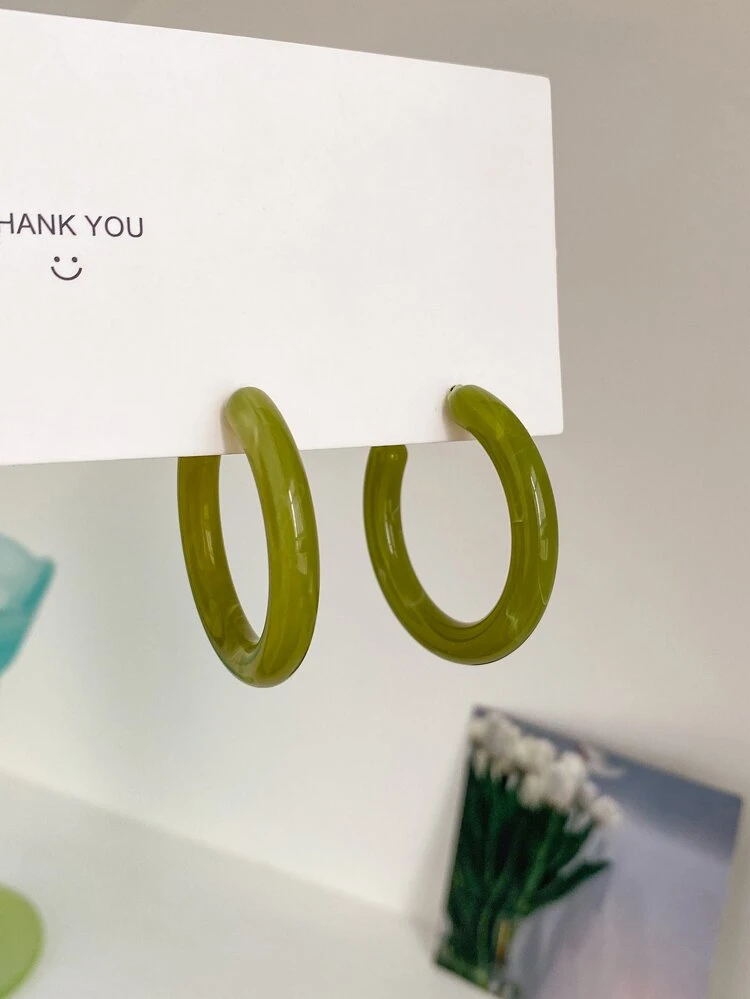 Minimalist Cuff Hoop Earrings