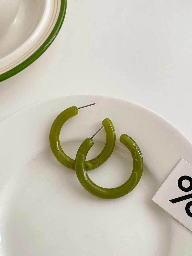 Minimalist Cuff Hoop Earrings