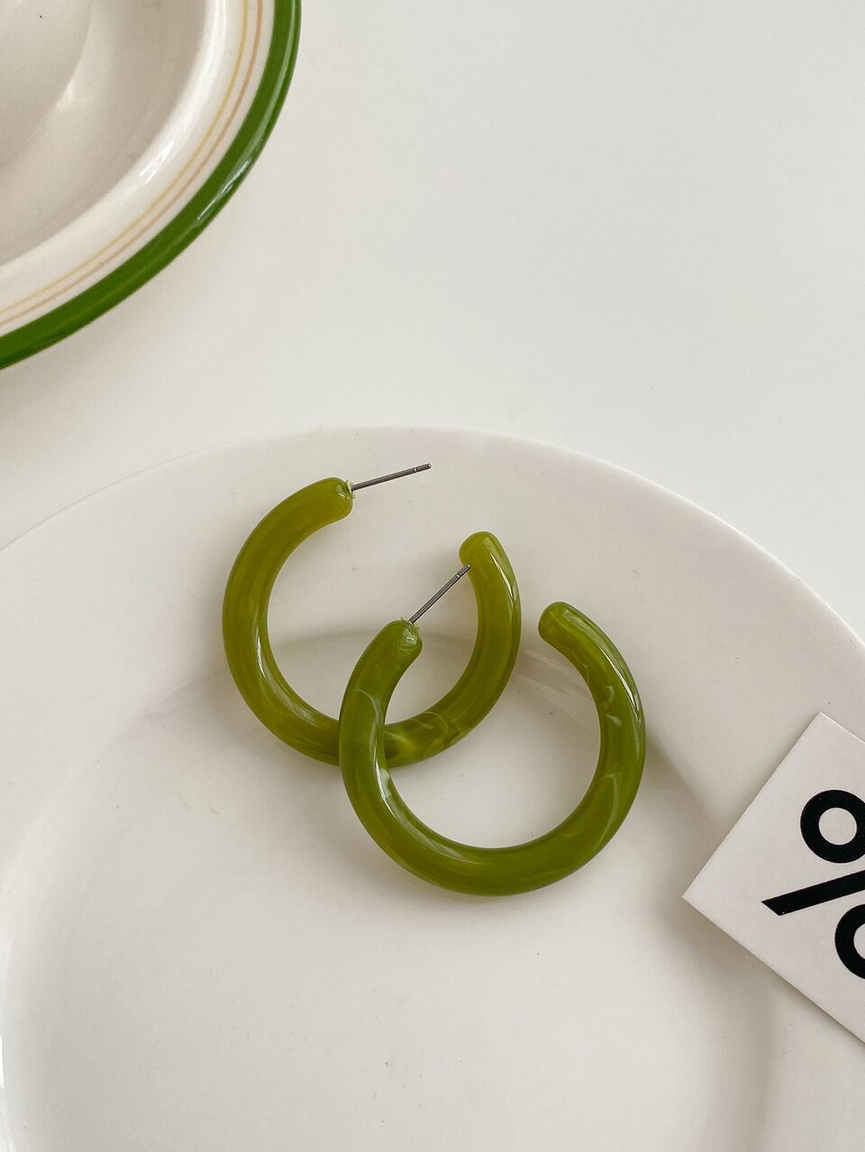 Minimalist Cuff Hoop Earrings