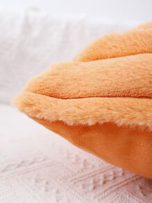 1 pieza Funda de cojín sin relleno unicolor - Naranja - Ver 3