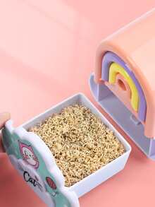 1 pieza Sacapuntas con estampado de dibujos animados - Multicolor - Ver 2