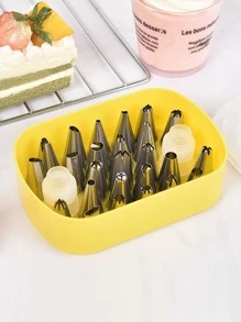 Vòi phun bằng thép không gỉ 25 chiếc & Bộ chuyển đổi 2 chiếc - Nhiều màu - Xem 1