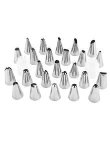 Vòi phun bằng thép không gỉ 25 chiếc & Bộ chuyển đổi 2 chiếc - Nhiều màu - Xem 6