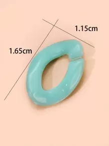 100入組鏈條連接DIY首飾配件 - 彩色 - 查看 5