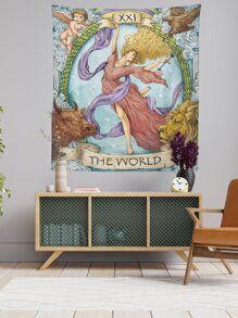 塔羅牌印花掛毯 - 彩色 - 查看 5