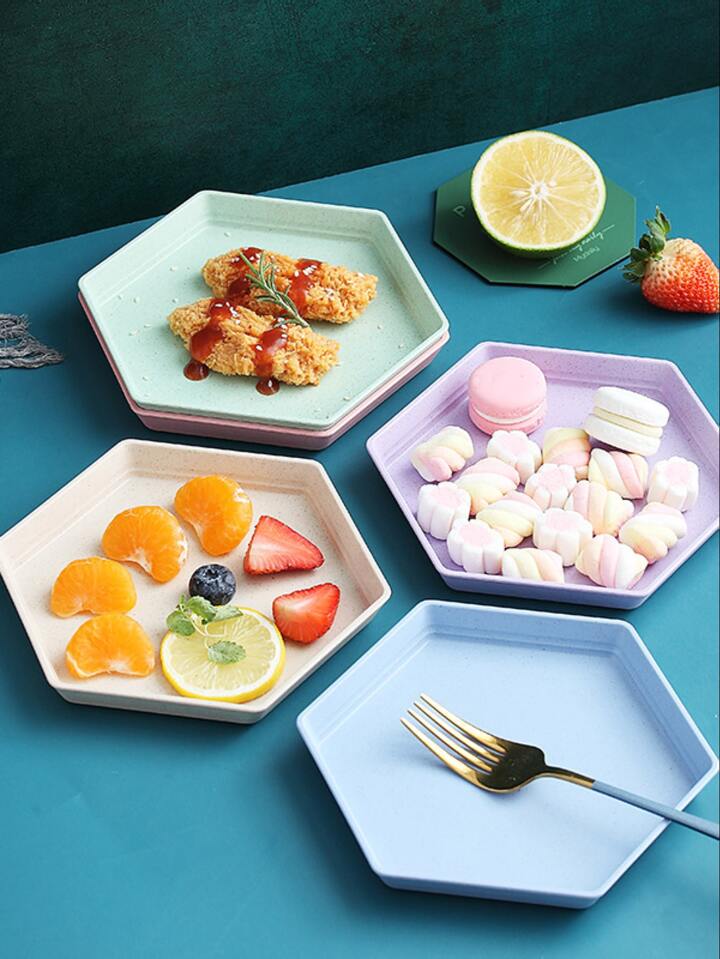 Hexagon Shaped Food
