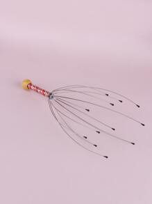 頭皮按摩器 - 紅色 - 查看 4