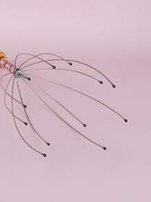 頭皮按摩器 - 紅色 - 查看 5