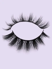 MAGEFY 4 Pairs Of Natural Full False Eyelashes,Thick Curling Fluffy Eyelashes For Party Use Manga Eyelashes, Travel Essentials Strip Lashes,Lashes,Eyelashes,Fake Lashes - Black - View 5