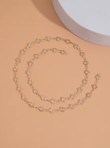 水鑽裝飾鏈條DIY首飾配件 - 彩色 - 查看 2