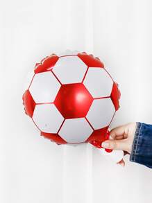 5入組足球設計小氣球 - 彩色 - 查看 4