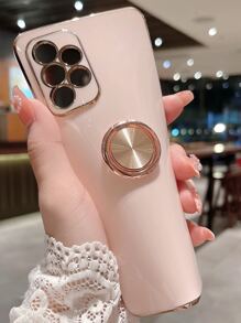 簡約風指環扣手機殼 - 粉色 - 查看 6