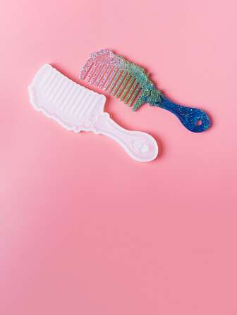 1入組梳子形狀DIY矽膠模具