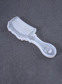 1入組梳子形狀DIY矽膠模具 - 白色 - 查看 2