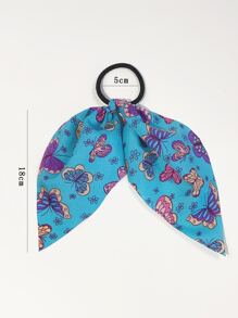 15入組小花印花圍巾頭髮綁帶波希米亞風格 - 彩色 - 查看 3