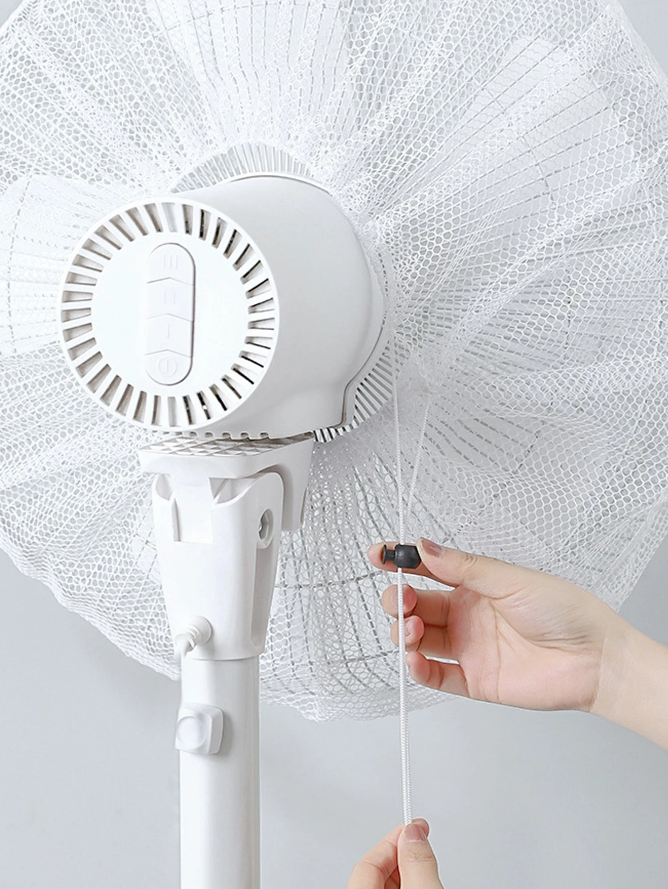 1個 ミニマリスト 扇風機 メッシュ カバー