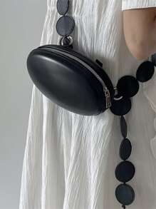 Túi đeo chéo tối giản không thấm nước, nhẹ, giản dị dành cho doanh nhân dành cho nữ tuổi teen Sinh viên đại học, tân binh và nhân viên văn phòng Hoàn hảo cho văn phòng, đại học, công việc, kinh doanh, đi làm - màu đen - Xem 2