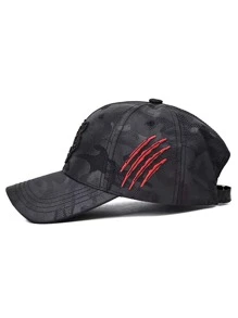Men Camo Print Animal Embroidered Baseball Cap For Daily Life And Outdoor Street - Multicolor - View 2
