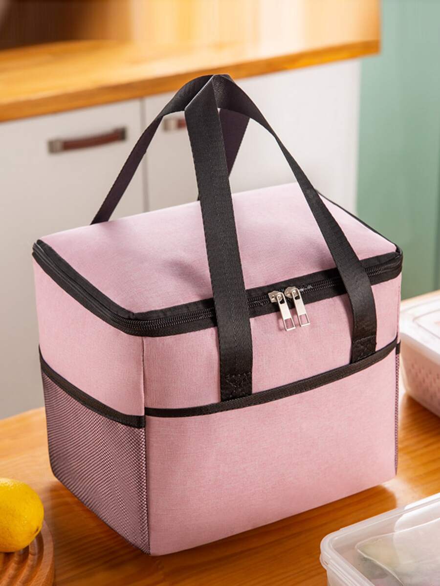 Bolsa térmica portátil - Rosa - Ver 1