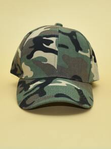 1 件装儿童休闲迷彩遮阳棒球帽，遮阳帽，适合春夏季 - 彩色 - 查看 3