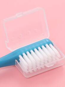 10pcs Minimalist Toothbrush Set Home Bathroom Decor Fall Decor Back To School - Multicolor - View 3