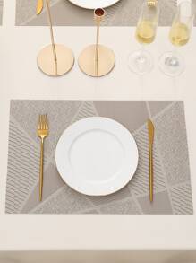 2入組大理石紋樣式餐墊 - 彩色 - 查看 3