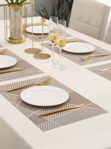 2入組大理石紋樣式餐墊 - 彩色 - 查看 4